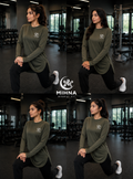 Mihna Olive Green Performance Set