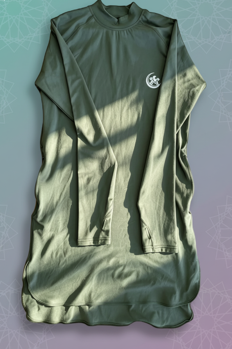 Mihna Olive Green Performance Set